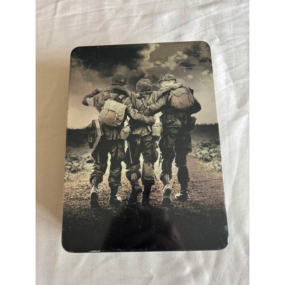 Band of Brothers DVD Set Complete HBO Miniseries 6-Disc Collectible Metal Tin - Picture 2 of 4
